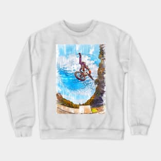 Incredible BMX Style. For BMX lovers. Crewneck Sweatshirt